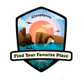Find Your Favorite Place Channel Islands Sticker