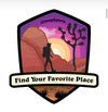 Find Your Favorite Place Joshua Tree Sticker