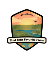 Find Your Favorite Place Lake Casitas Sticker