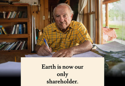 Yvon Chouinard commits to saving our planet in a way no one has done before.